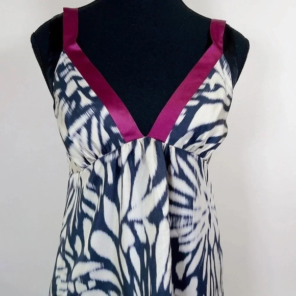 ETRO | MADE IN ITALY PRINTED CROSS BACK SILK TOP - Picture 2 of 13